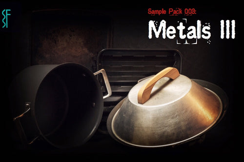 Sample Pack 008: Metals III - Sound Source Fundamentals Drum Samples, Sample Pack - Drum Samples, [Shop_name] - soundsourcefundamentals.com