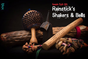 Sample Pack 001: Rainsticks, Shakers & Bells - Sound Source Fundamentals Drum Samples, Sample Pack - Drum Samples, [Shop_name] - soundsourcefundamentals.com