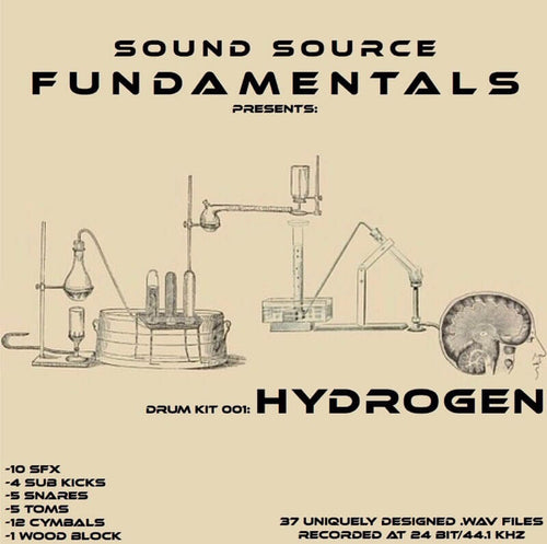 Drum Kit 001: Hydrogen - Sound Source Fundamentals Drum Samples, Drum Kit - Drum Samples, [Shop_name] - soundsourcefundamentals.com